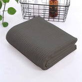 Cotton Waffle Thermal Blanket